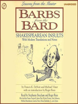 cover image of Barbs from the Bard